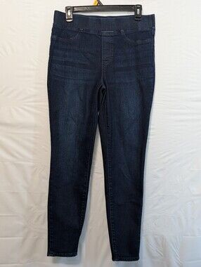 talbots flawless womens size 8 jeggings dark wash casual normcore skinny denim